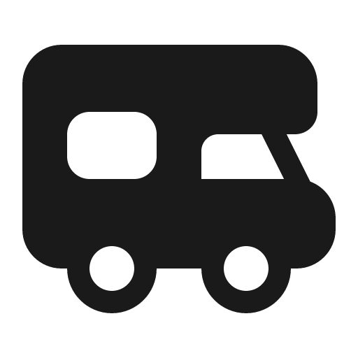 Vehicle rv 16 filled icon, filled style, from Fluent UI System Icons