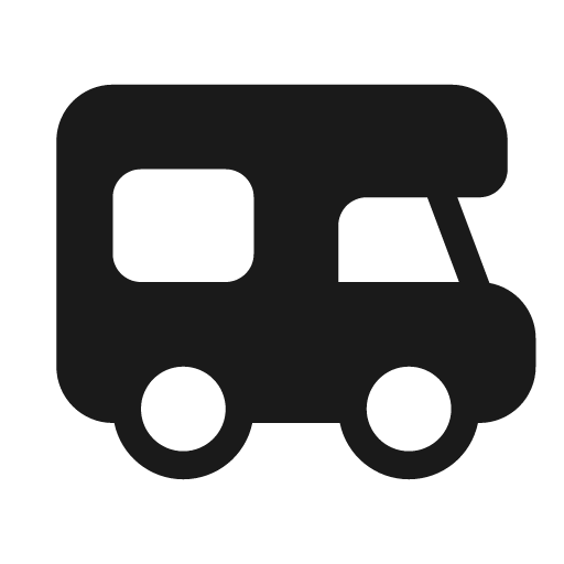 Vehicle rv 20 filled icon, filled style, from Fluent UI System Icons