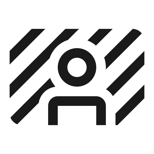 Video background effect 16 regular icon, solid style, from Fluent UI System Icons