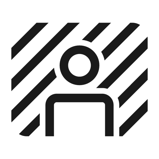 Video background effect 28 regular icon, solid style, from Fluent UI System Icons