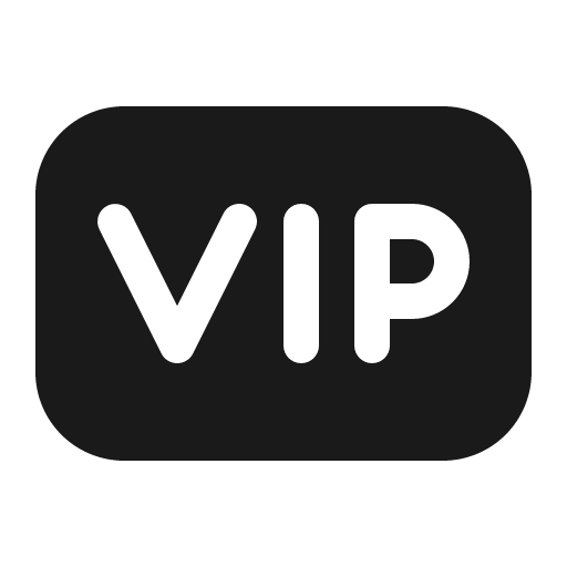 Vip 16 filled icon, filled style, from Fluent UI System Icons