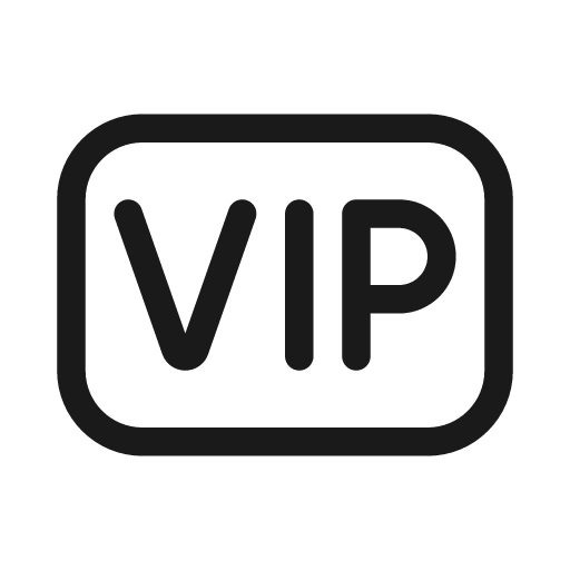 Vip 20 regular icon, solid style, from Fluent UI System Icons