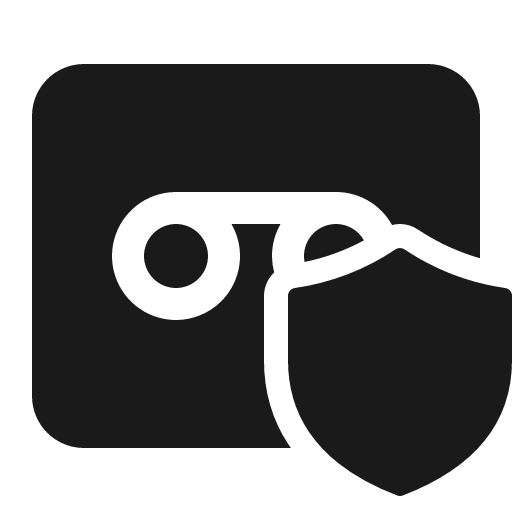 Voicemail shield 32 filled icon, filled style, from Fluent UI System Icons