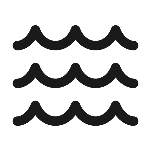 Water 24 regular icon, solid style, from Fluent UI System Icons