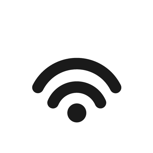 Wifi 2 20 filled icon, filled style, from Fluent UI System Icons