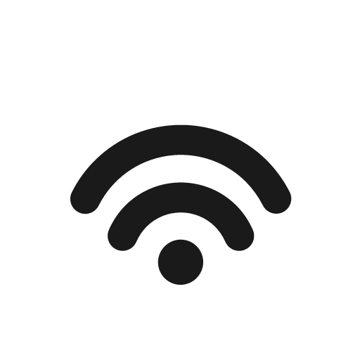 Wifi 2 24 filled icon, filled style, from Fluent UI System Icons