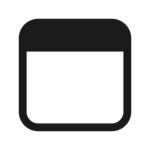 Window 48 filled icon, filled style, from Fluent UI System Icons