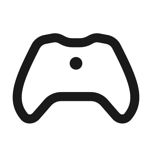 Xbox controller 24 regular icon, solid style, from Fluent UI System Icons