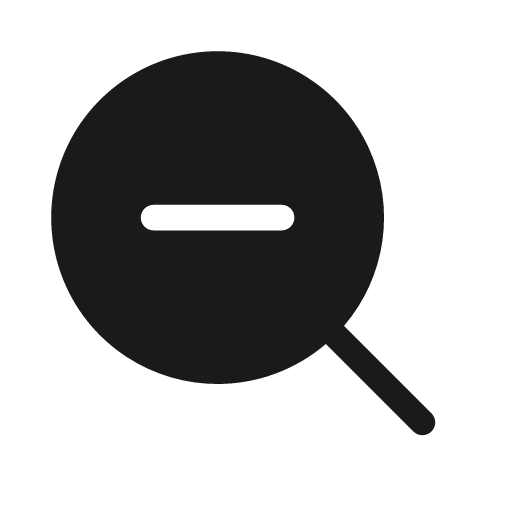 Zoom out 20 filled icon, filled style, from Fluent UI System Icons