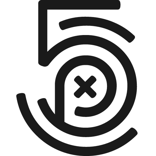 500px icon, solid style, from Fontisto