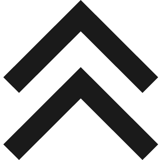 Angle dobule up icon, solid style, from Fontisto