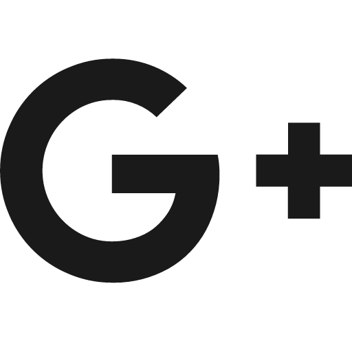 Google plus icon, solid style, from Fontisto