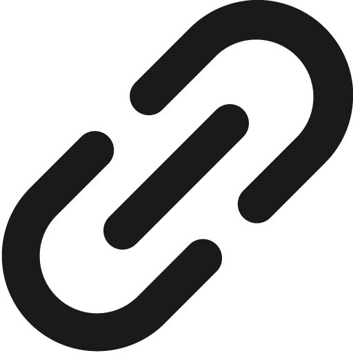 Link icon, solid style, from Fontisto