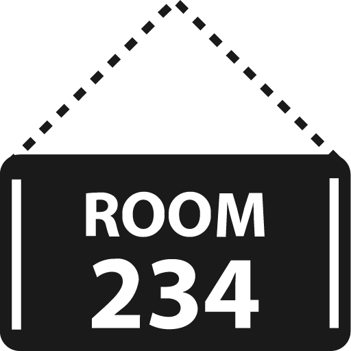 Room icon, solid style, from Fontisto