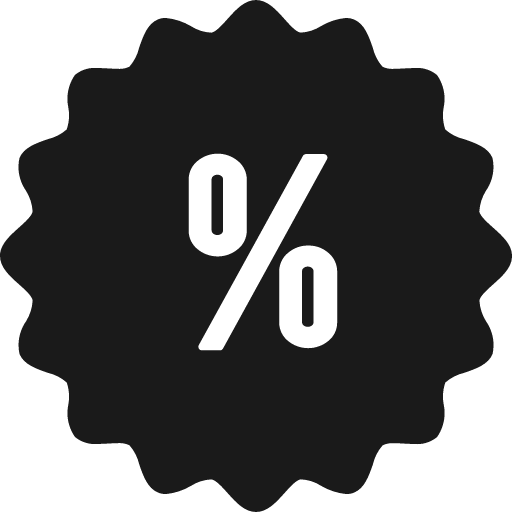 Shopping sale icon, solid style, from Fontisto