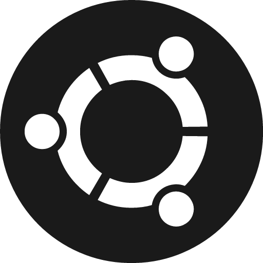 Ubuntu icon, solid style, from Fontisto