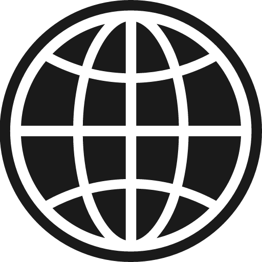 World icon, solid style, from Fontisto