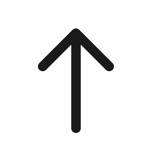 Arrowup icon, solid style, from FormKit Icons