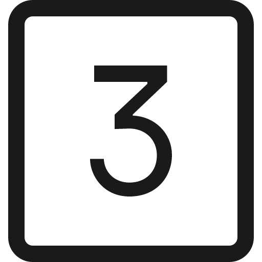 Number icon, solid style, from FormKit Icons