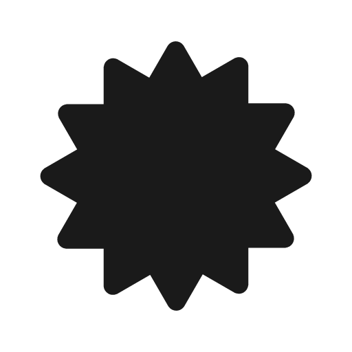 Burst icon, solid style, from Foundation