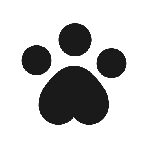 Paw icon, solid style, from Foundation