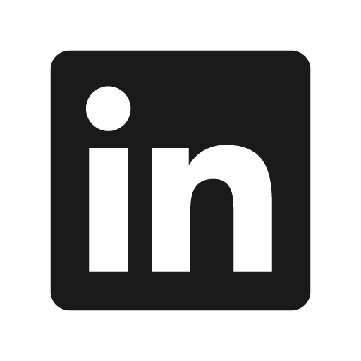 Social linkedin icon, solid style, from Foundation