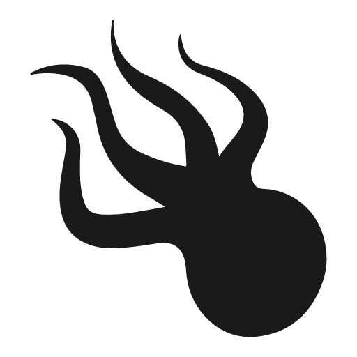 Social squidoo icon, solid style, from Foundation