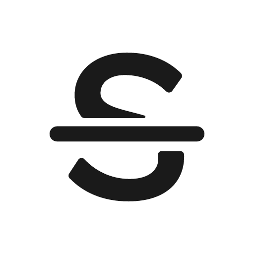 Strikethrough icon, solid style, from Foundation