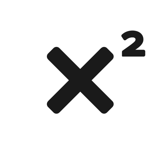 Superscript icon, solid style, from Foundation