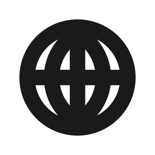 Web icon, solid style, from Foundation