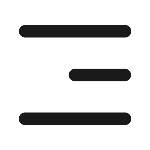 Align right 20 icon, solid style, from Garden SVG Icons