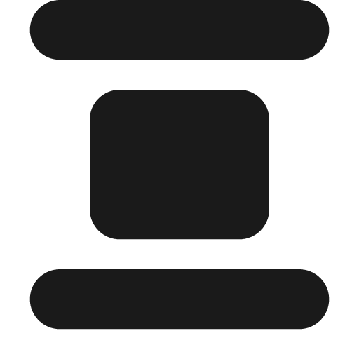 Center fill 12 icon, solid style, from Garden SVG Icons