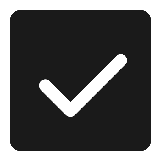 Check box fill 16 icon, solid style, from Garden SVG Icons