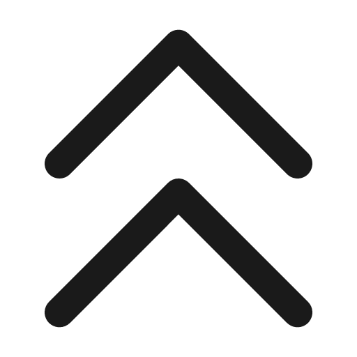 Chevron double up stroke 12 icon, solid style, from Garden SVG Icons