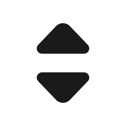 Chevron up down fill 20 icon, solid style, from Garden SVG Icons