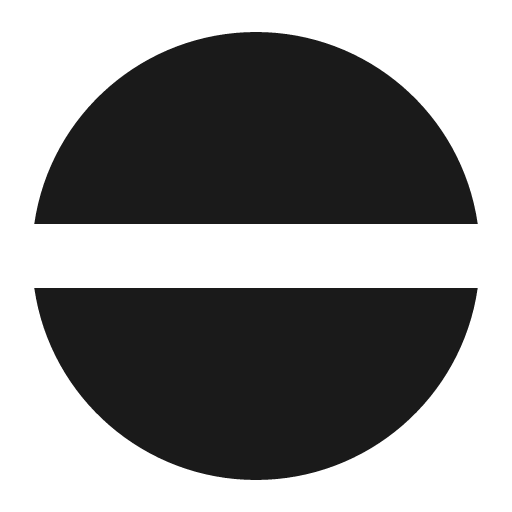 Circle line fill 16 icon, solid style, from Garden SVG Icons