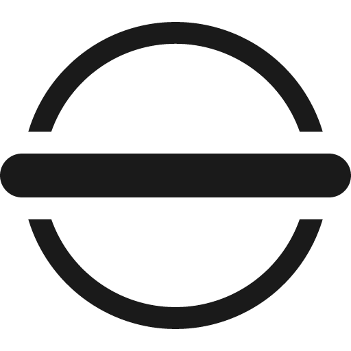 Circle line stroke 16 icon, solid style, from Garden SVG Icons
