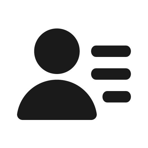 Customer lists fill 26 icon, solid style, from Garden SVG Icons