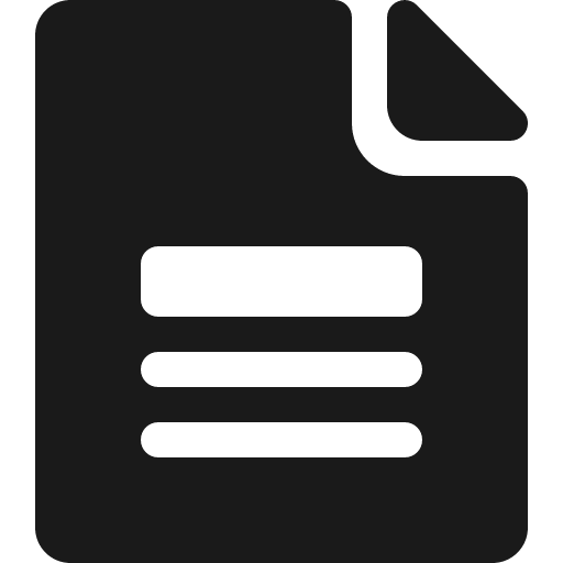 File pdf fill 16 icon, solid style, from Garden SVG Icons