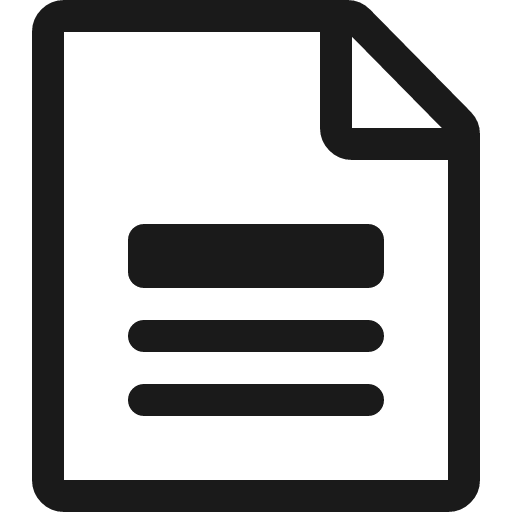 File pdf stroke 16 icon, line style, from Garden SVG Icons