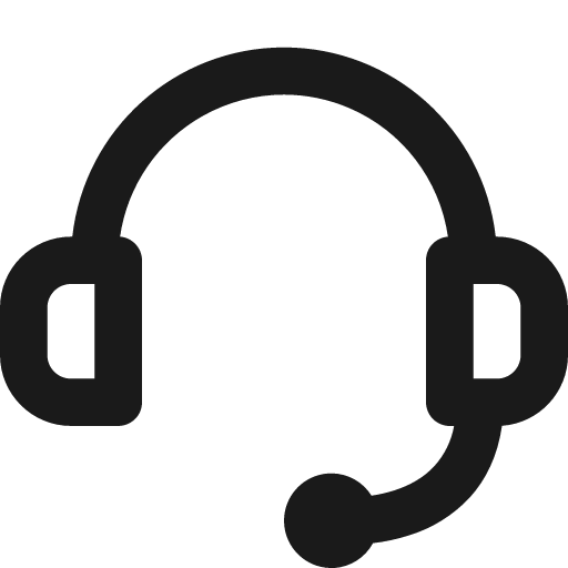 Headset stroke 12 icon, solid style, from Garden SVG Icons
