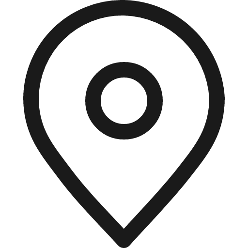 Location stroke 16 icon, line style, from Garden SVG Icons