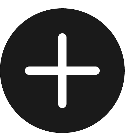 Plus circle fill 16 icon, solid style, from Garden SVG Icons