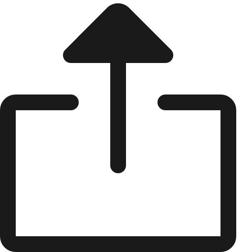 Share fill 16 icon, line style, from Garden SVG Icons