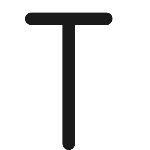 Text stroke 12 icon, line style, from Garden SVG Icons