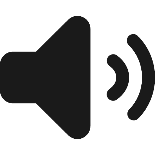 Volume unmuted fill 12 icon, line style, from Garden SVG Icons
