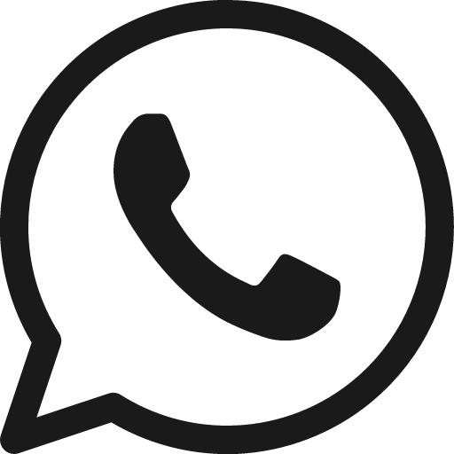 Whatsapp stroke 16 icon, solid style, from Garden SVG Icons