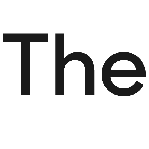Wordmark capital the 26 icon, solid style, from Garden SVG Icons