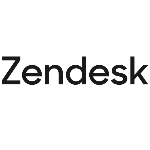 Wordmark capital zendesk 26 icon, solid style, from Garden SVG Icons