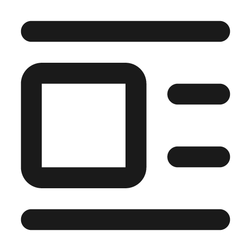 Wrap left stroke 12 icon, solid style, from Garden SVG Icons